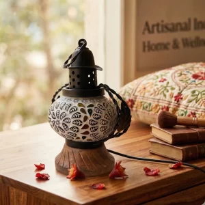 Buy handcrafted moasic glass lamp - artisanal decorative lamp